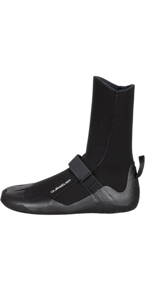 2025 Quiksilver Sesiones Diarias 5mm Botas Punta Redonda Eqyww03055 - Negro